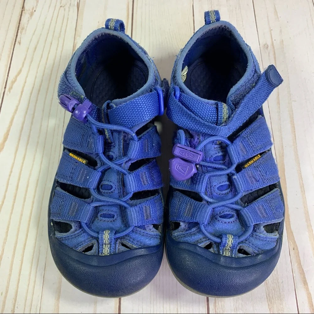 Keen Kids Blue Purple Waterproof Sport Sandals